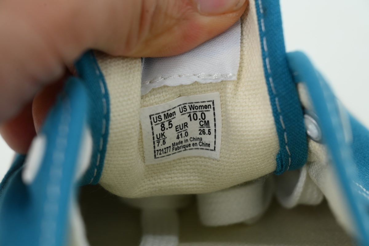Vans Authentic 44 DX Lake Blue Canvas Sneakers