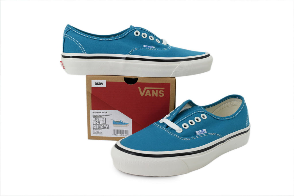 Vans Authentic 44 DX Lake Blue Canvas Sneakers