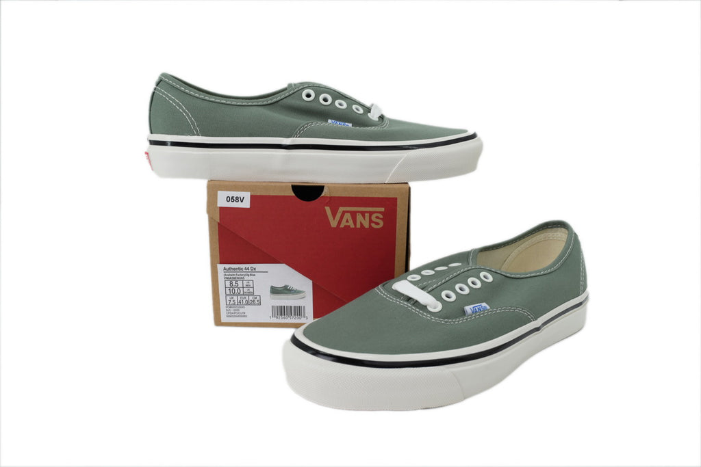 Vans Authentic 44 DX Khaki Brown Canvas Sneakers