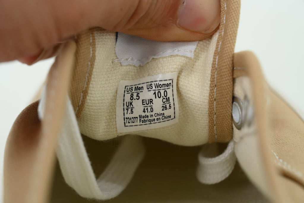 Vans Authentic 44 DX Anaheim Factory Khaki Canvas Sneakers