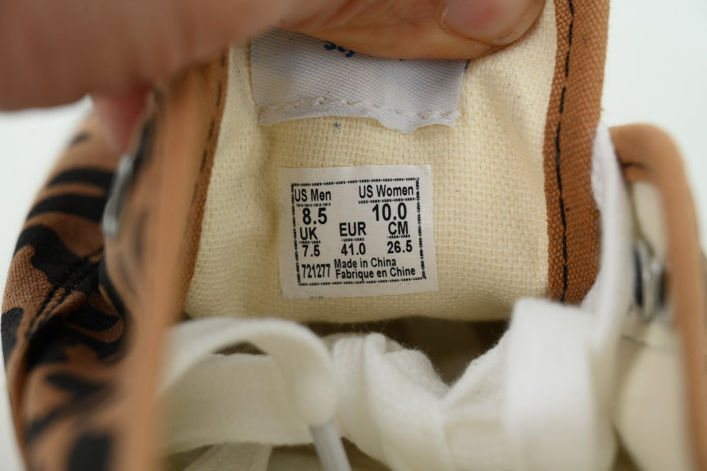 Vans Authentic 44 DX OG Leopard Canvas Sneakers