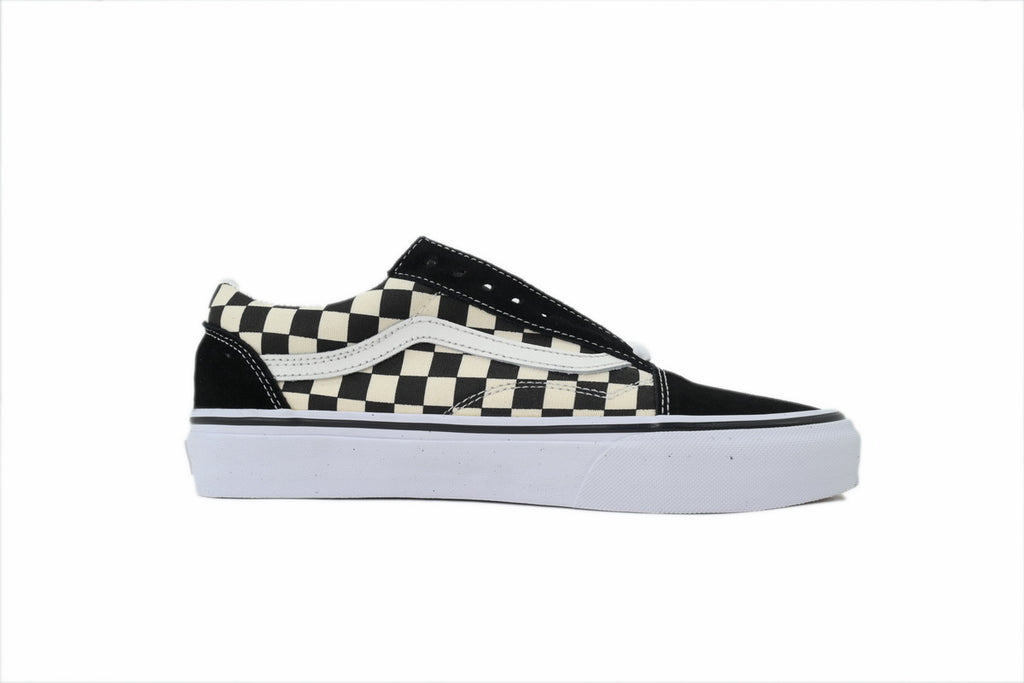 Vans Old Skool Primary Check Black White Sneakers