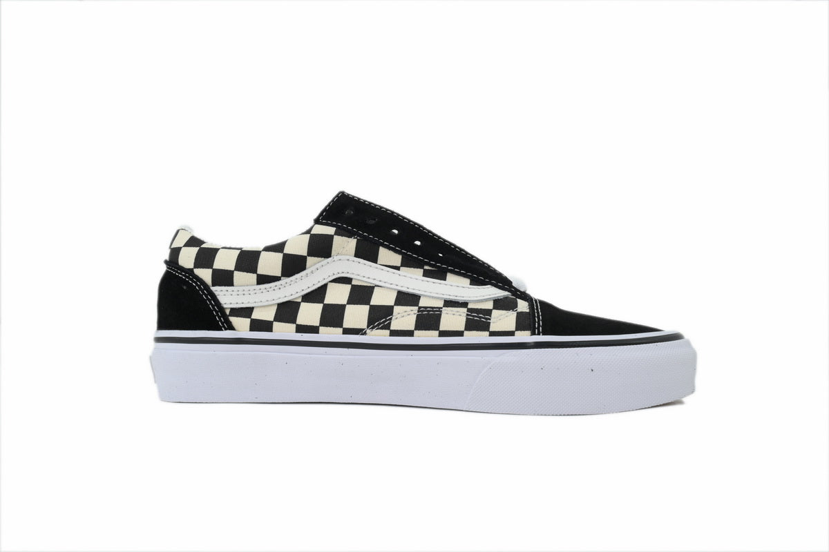 Vans Old Skool Primary Check Black White Sneakers