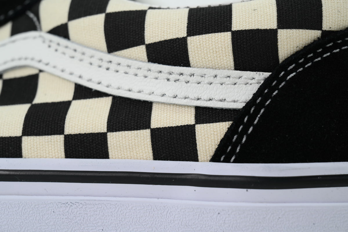 Vans Old Skool Primary Check Black White Sneakers
