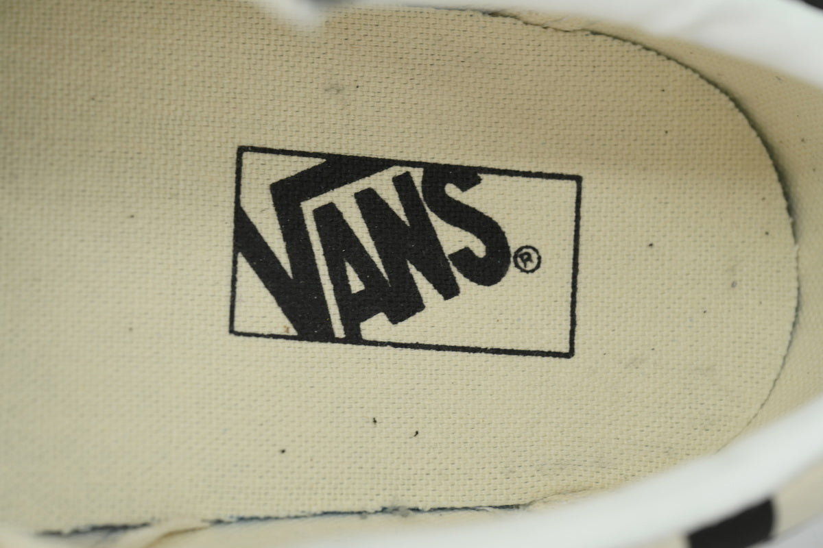 Vans Old Skool Primary Check Black White Sneakers