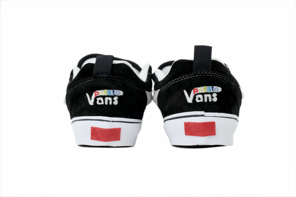 Imran Potato x Vans Knu Skool VR3 LX Black White Sneakers