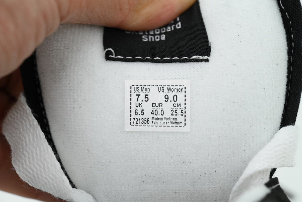 Imran Potato x Vans Knu Skool VR3 LX Black White Sneakers