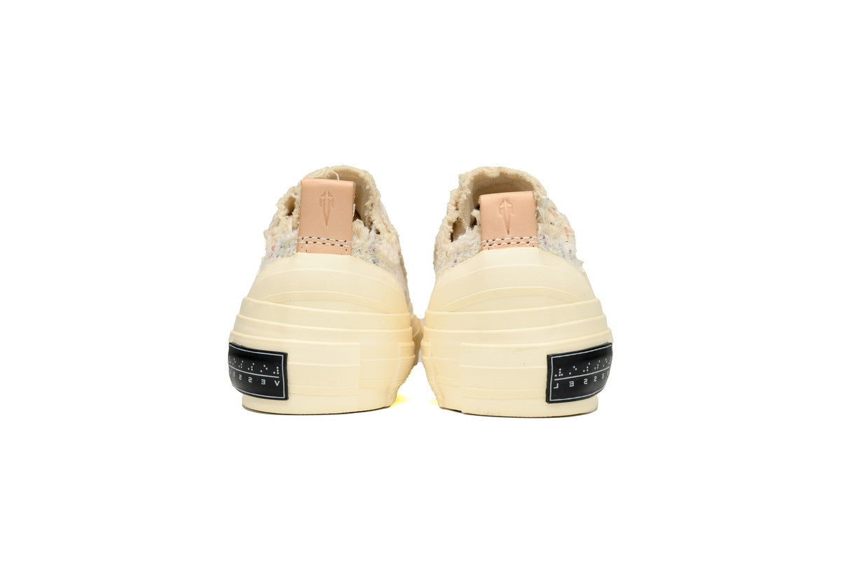 xVESSEL G.O.P. Lows White Tweed Sneakers
