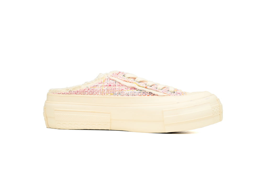 xVESSEL G.O.P. Slip-On Pink Tweed Sneakers