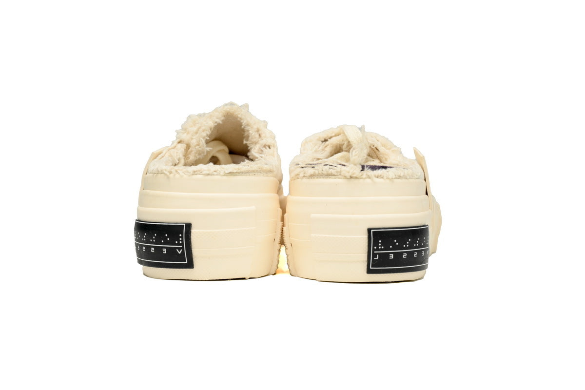 xVESSEL G.O.P. Slip On White Canvas Sneakers