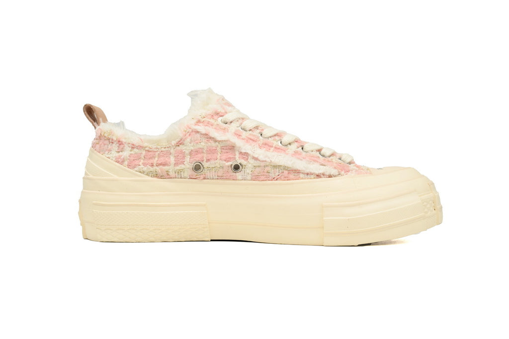 xVESSEL G.O.P. Lows Pink Mixed Tweed Sneakers