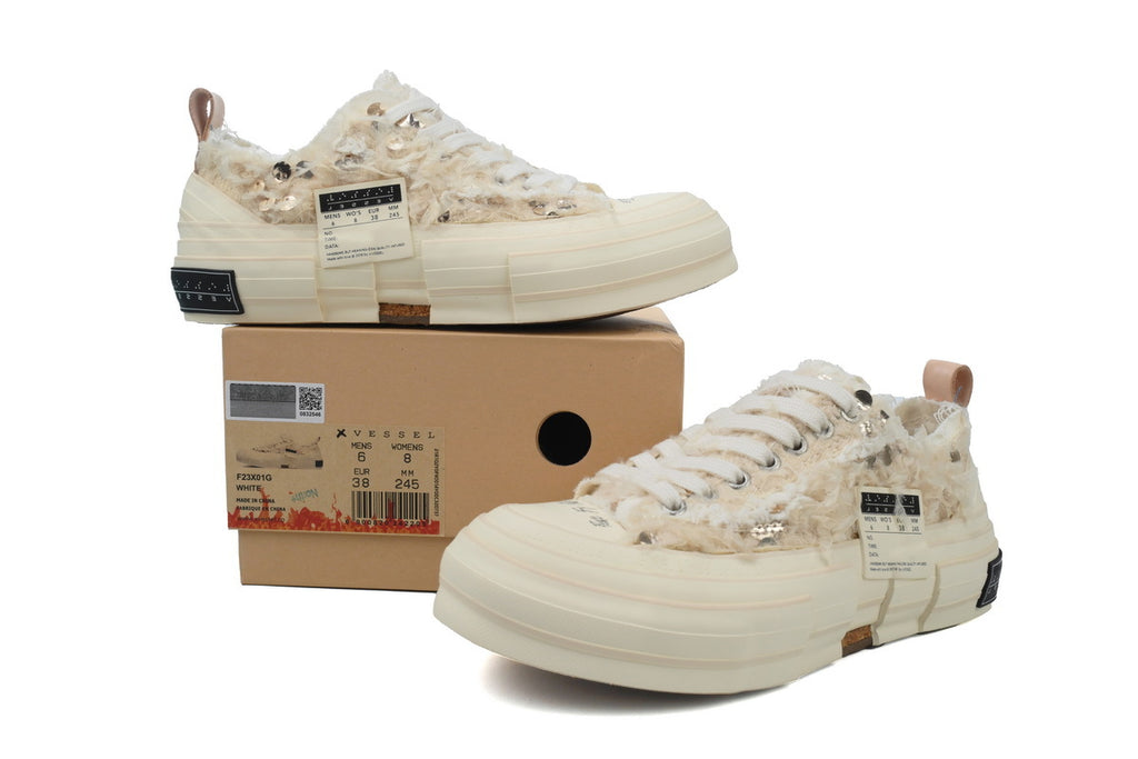 xVESSEL G.O.P. Lows Luxe Plume Sneakers