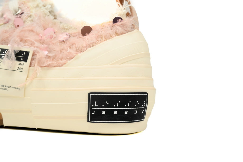 xVESSEL G.O.P. Lows Pink Sequins Sneakers