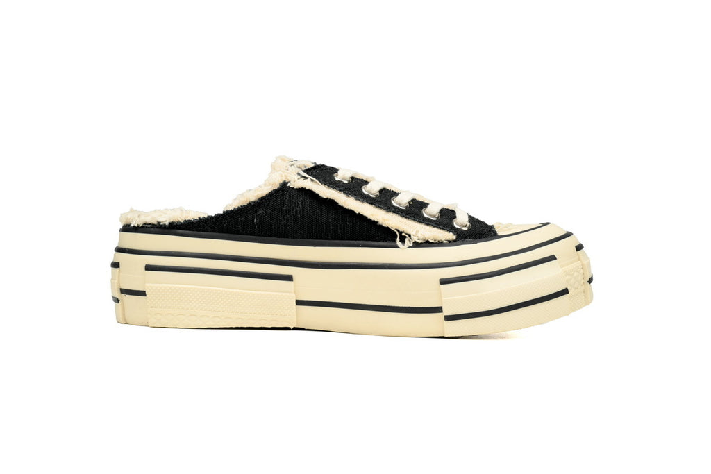 xVESSEL G.O.P. Lows Night Glow Black and White Mules