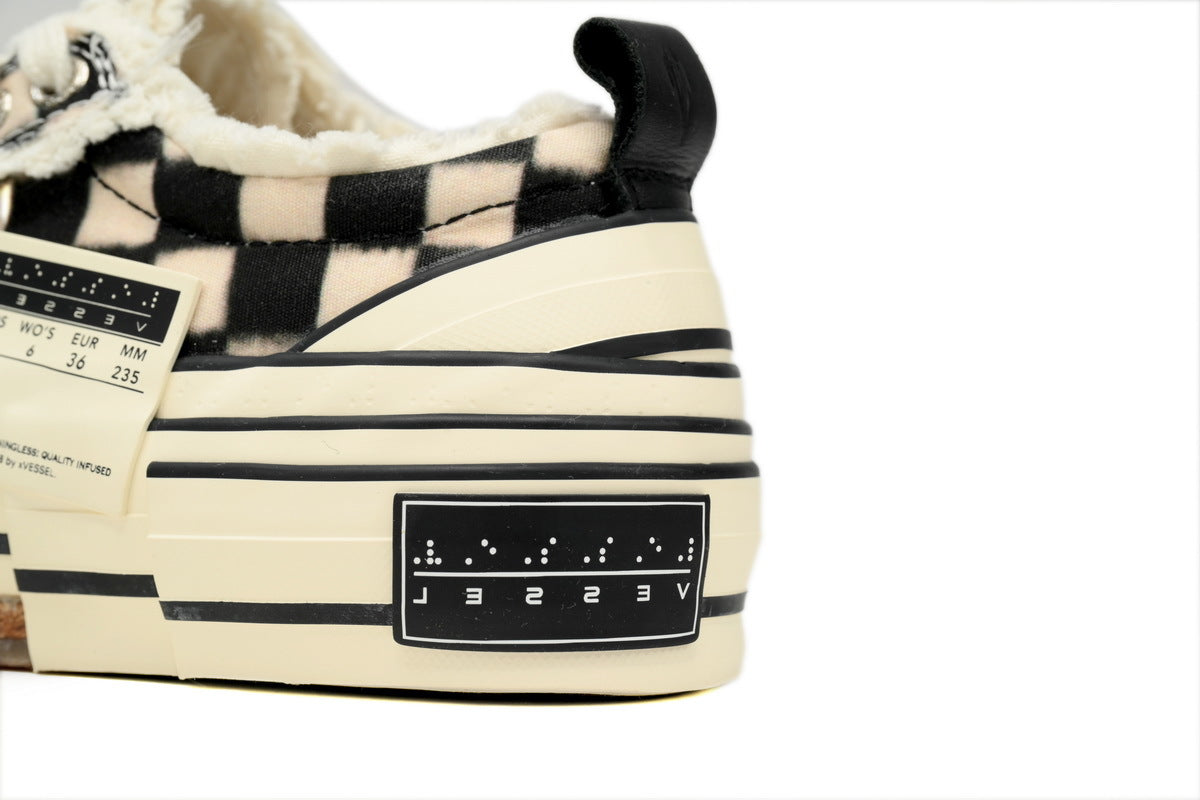 xVESSEL G.O.P. Lows Chessboard Grid Sneakers