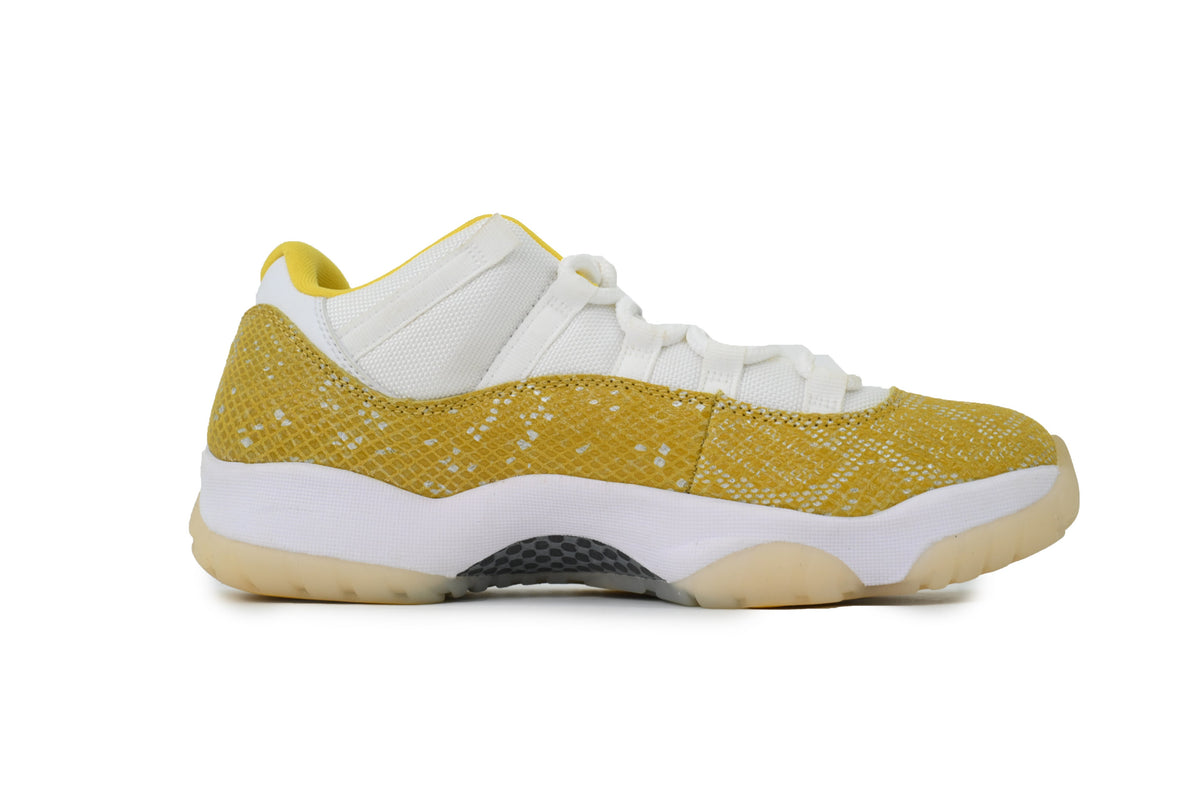Air Jordan 11 Retro Low WMNS 'Yellow Snakeskin'