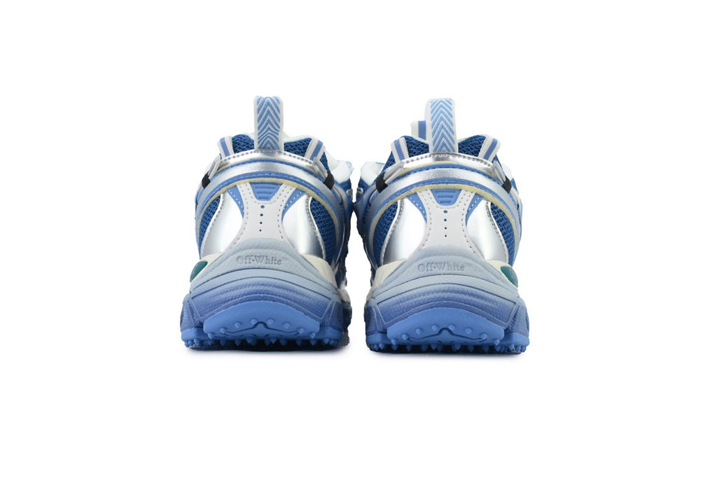 Off-White Be Right Back Silver Blue Sneakers