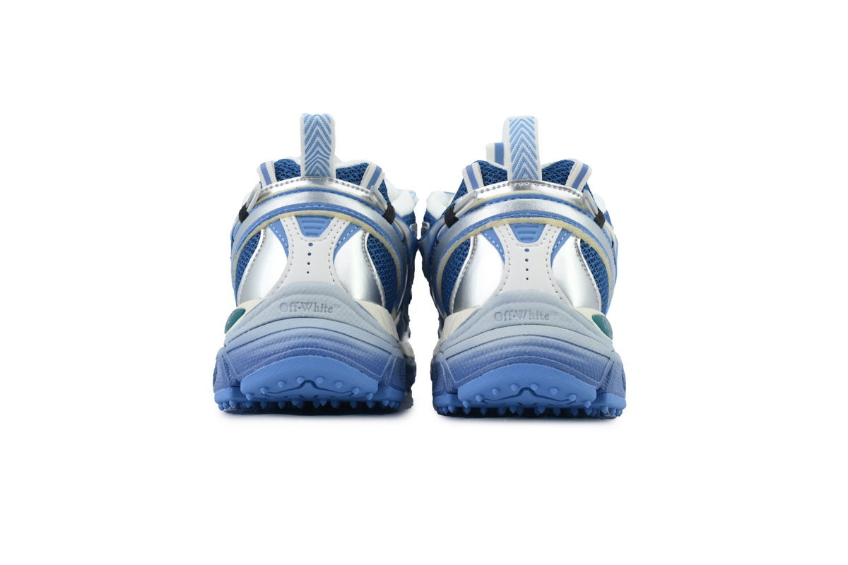 Off-White Be Right Back Silver Blue Sneakers