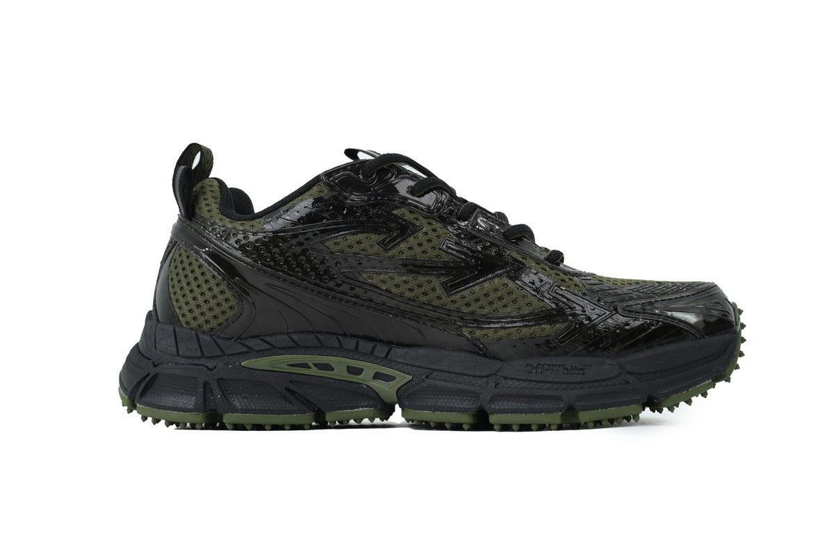 Off-White Be Right Back Kaki Black Sneakers
