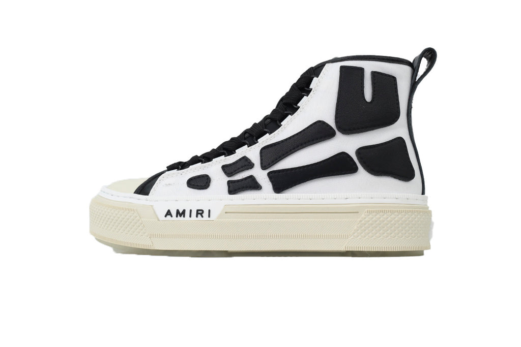 AMIRI White Black Sneakers