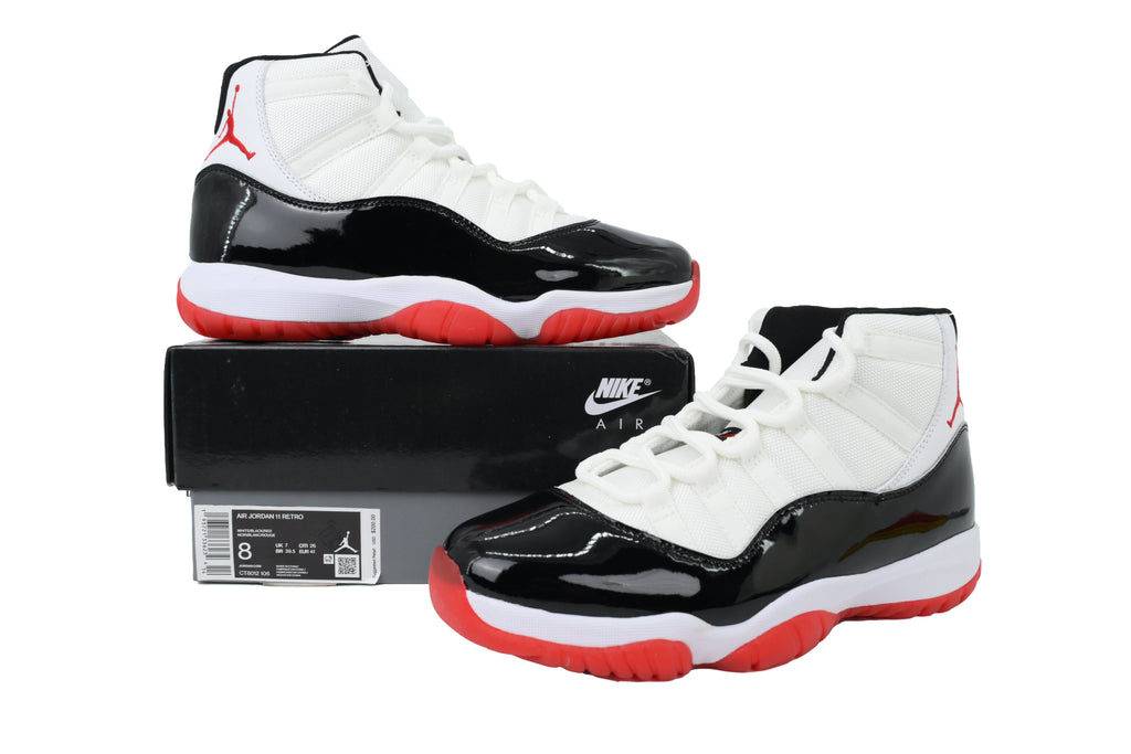 Air Jordan 11 Retro White Black Red