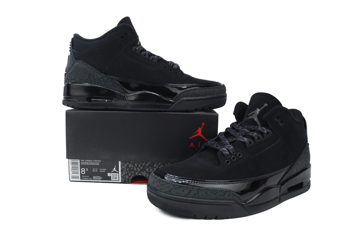 Air Jordan 3 Retro 'Black Cat'