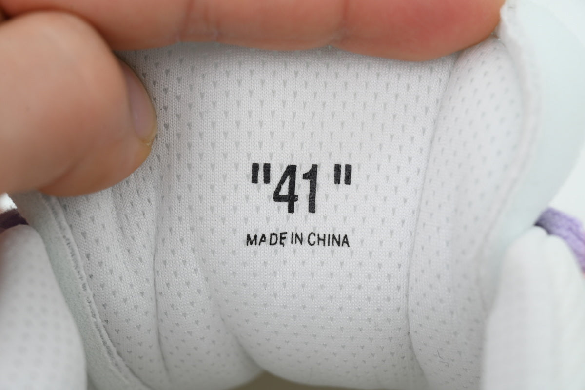 Off-White ODSY-1000 Ivory Lavender Mixed-Material Sneakers