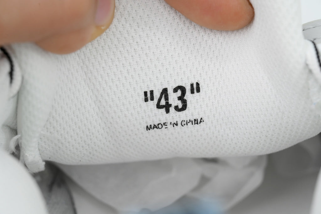 Off-White Be Right Back White Light Blue Sneakers