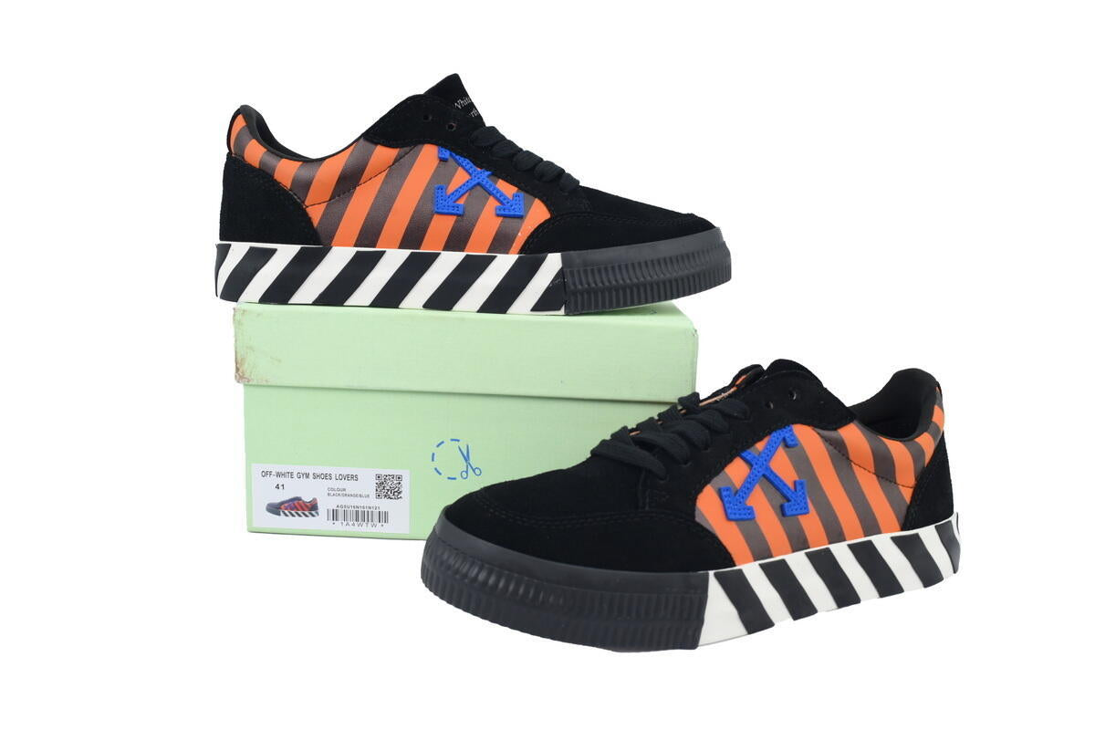 Off-White Diag Low Black Orange Sneakers