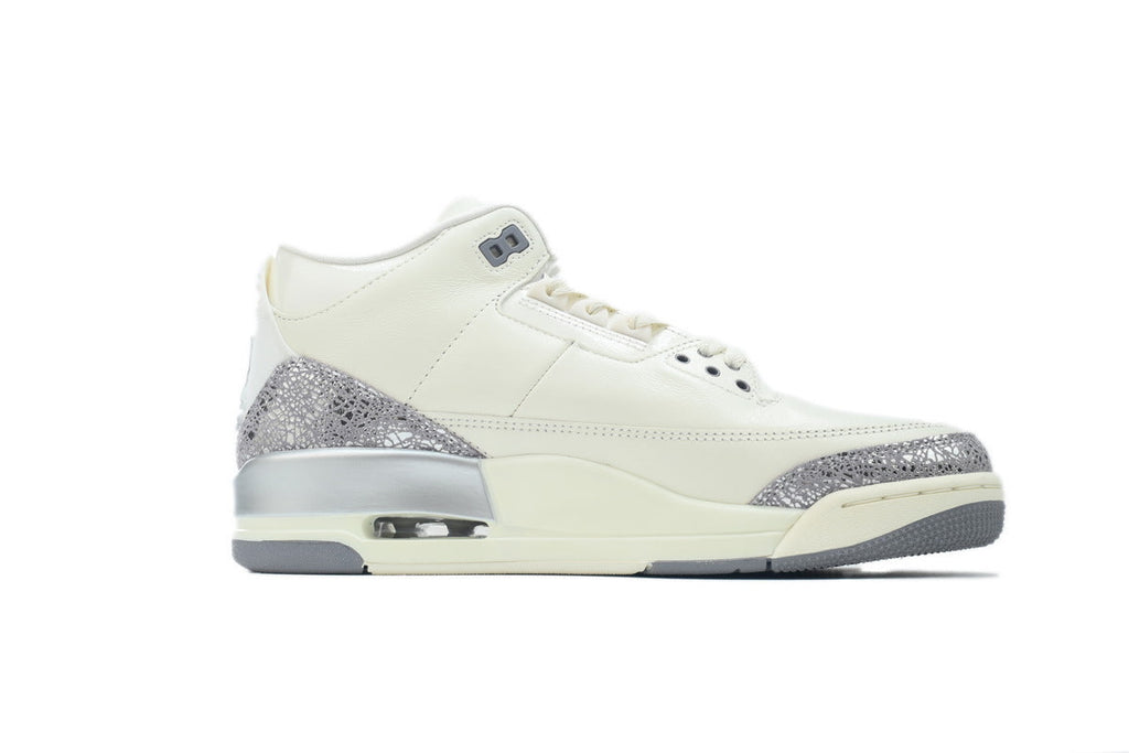 Air Jordan 3 Retro 'Sail Metallic Silver'