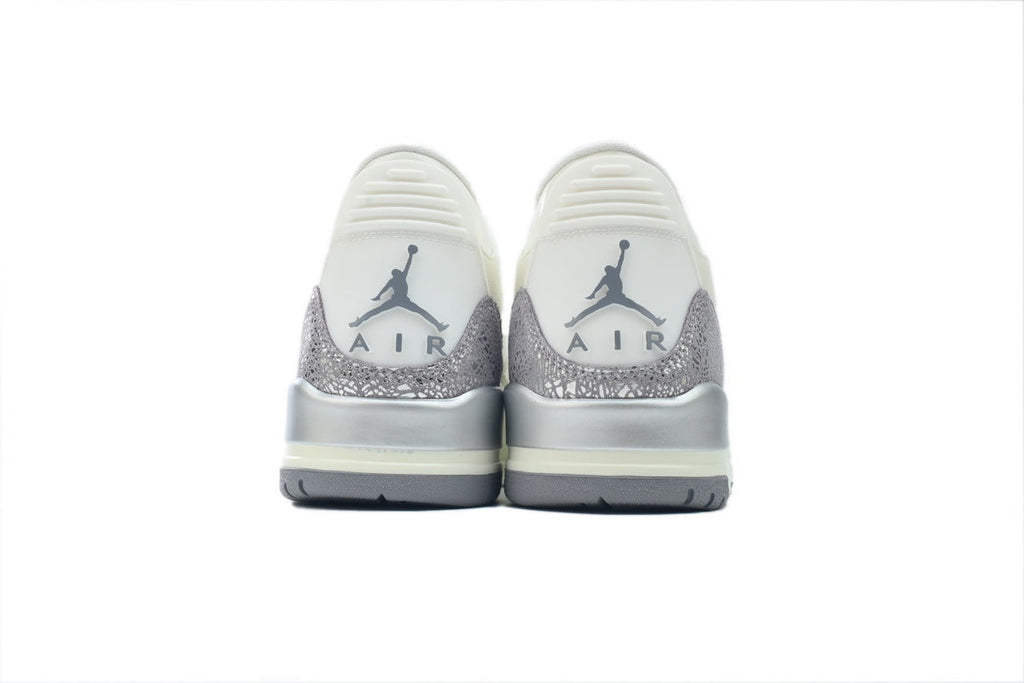Air Jordan 3 Retro 'Sail Metallic Silver'