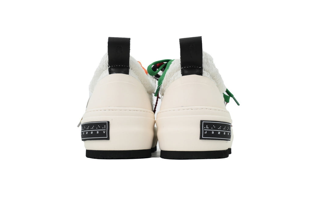 xVESSEL Nougat Snowflake Yin-Yang Black White Sneakers