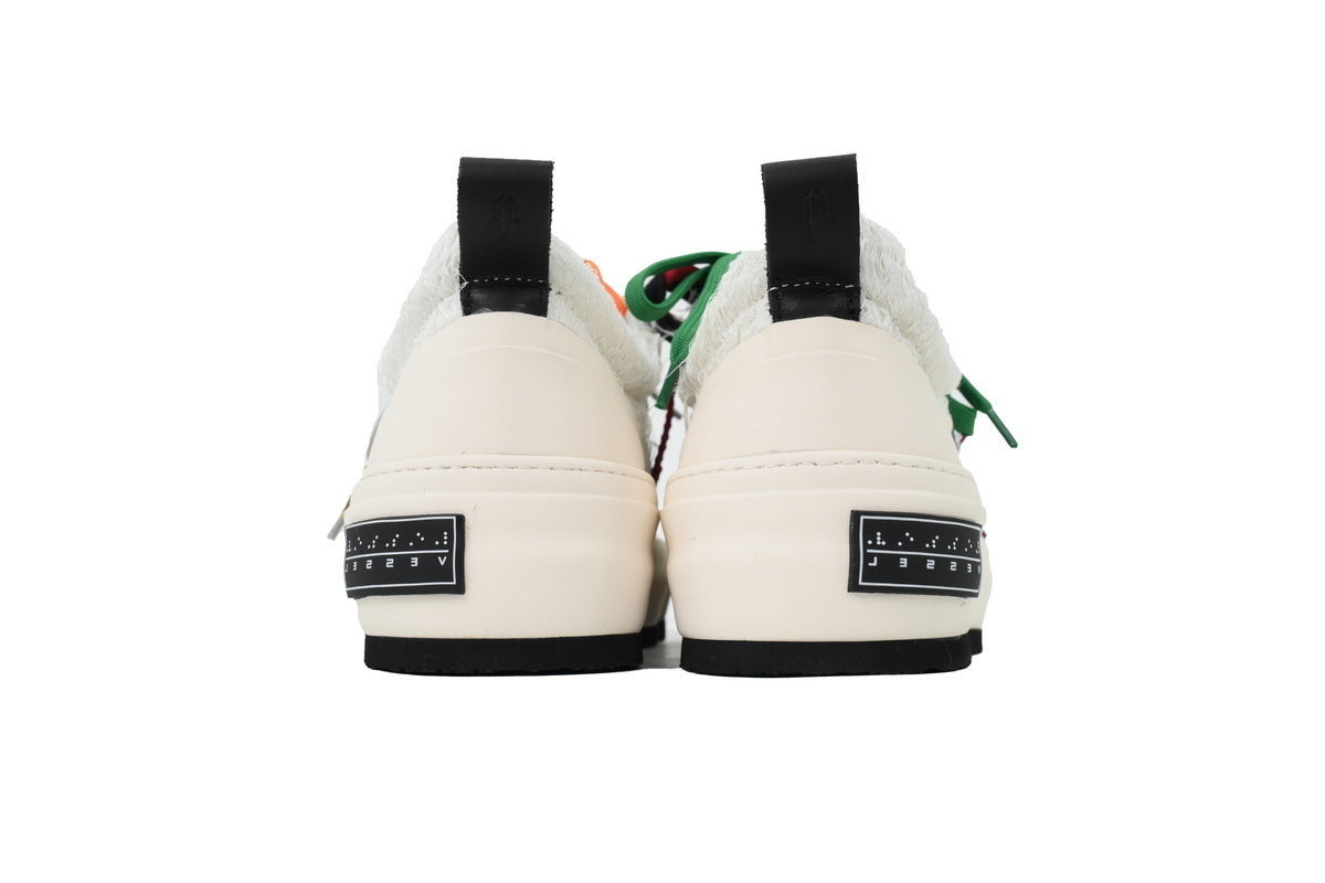xVESSEL Nougat Snowflake Yin-Yang Black White Sneakers