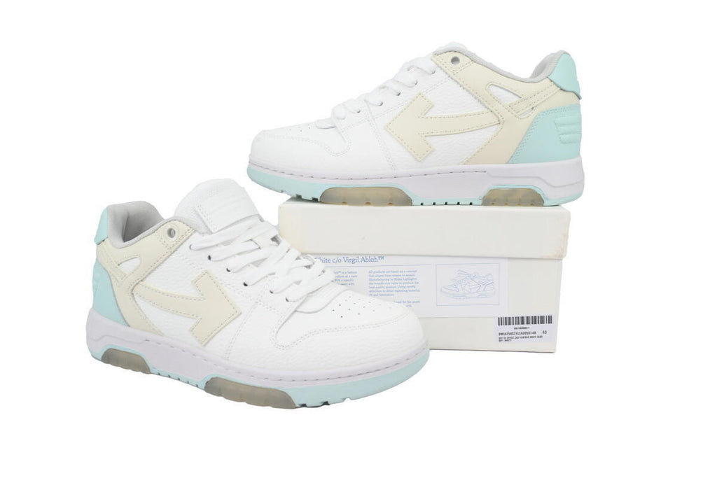 Off-White Out Of Office Low-Top Sneakers White Blue