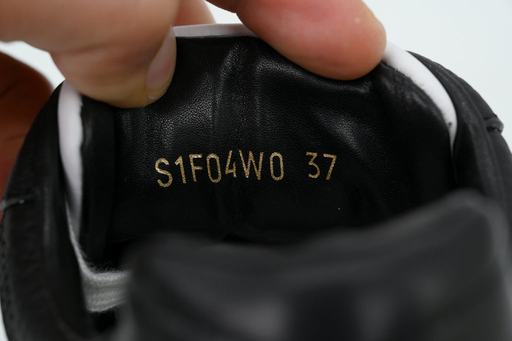 Valentino Garavani One Stud XL Black & White Nappa Sneakers