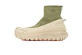 Moncler Trailgrip Knit Green Beige High-Top Sneakers