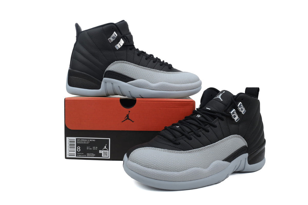 Air Jordan 12 Retro 'Black and wolf Gre