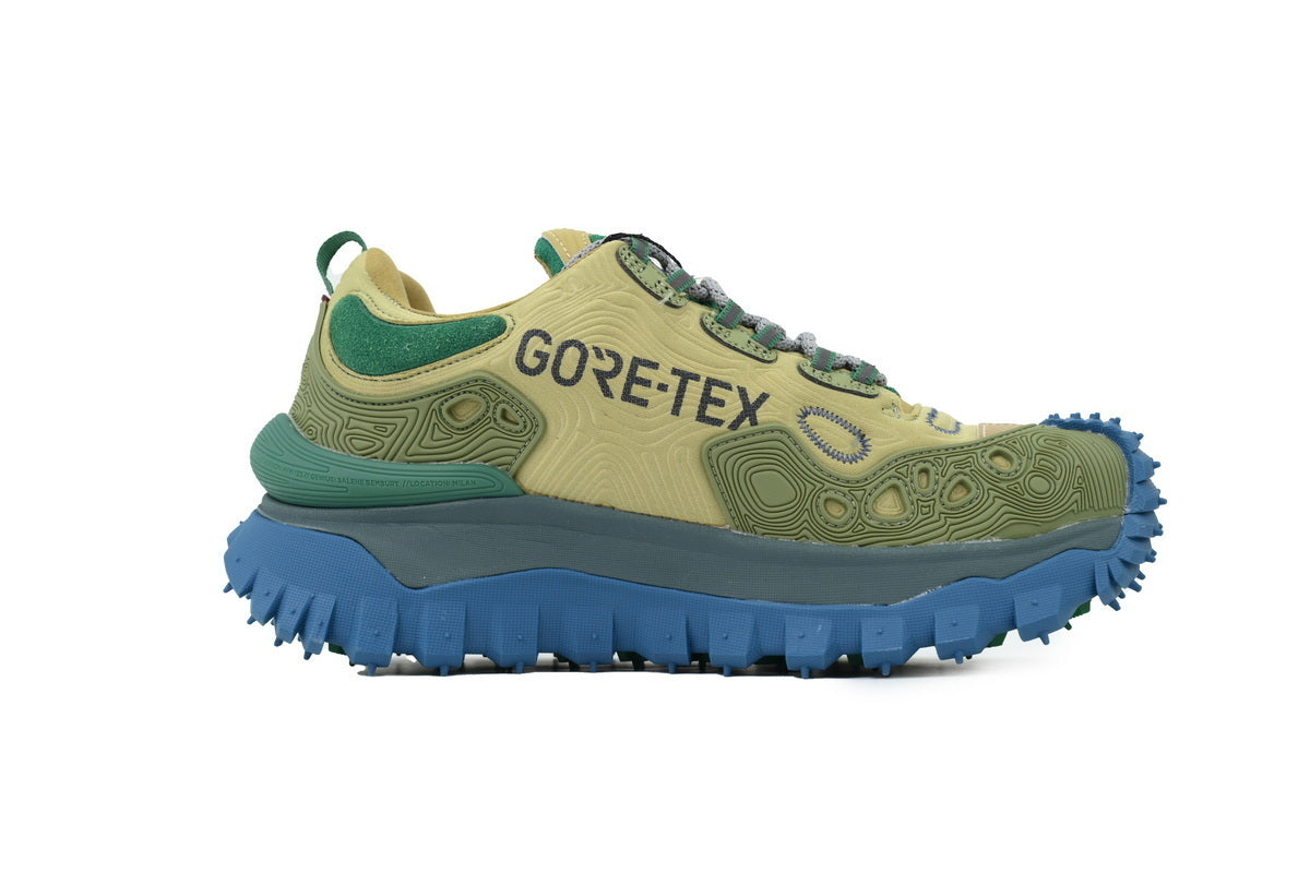 Moncler x Salehe Bembury Trailgrip Grain Green Sneakers