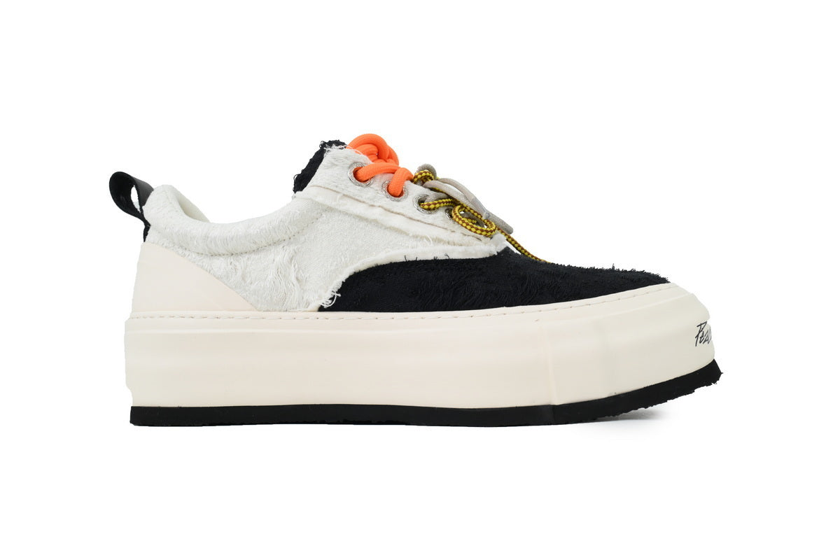 xVESSEL Nougat Snowflake Yin-Yang Black White Sneakers