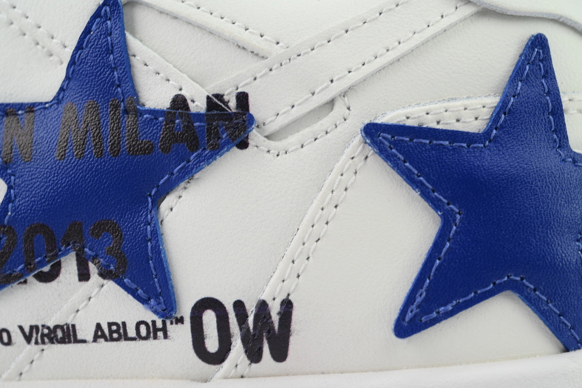 Off-White Out Of Office Low-Top Sneakers White Blue