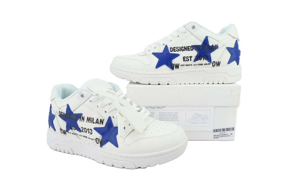 Off-White Out Of Office Low-Top Sneakers White Blue