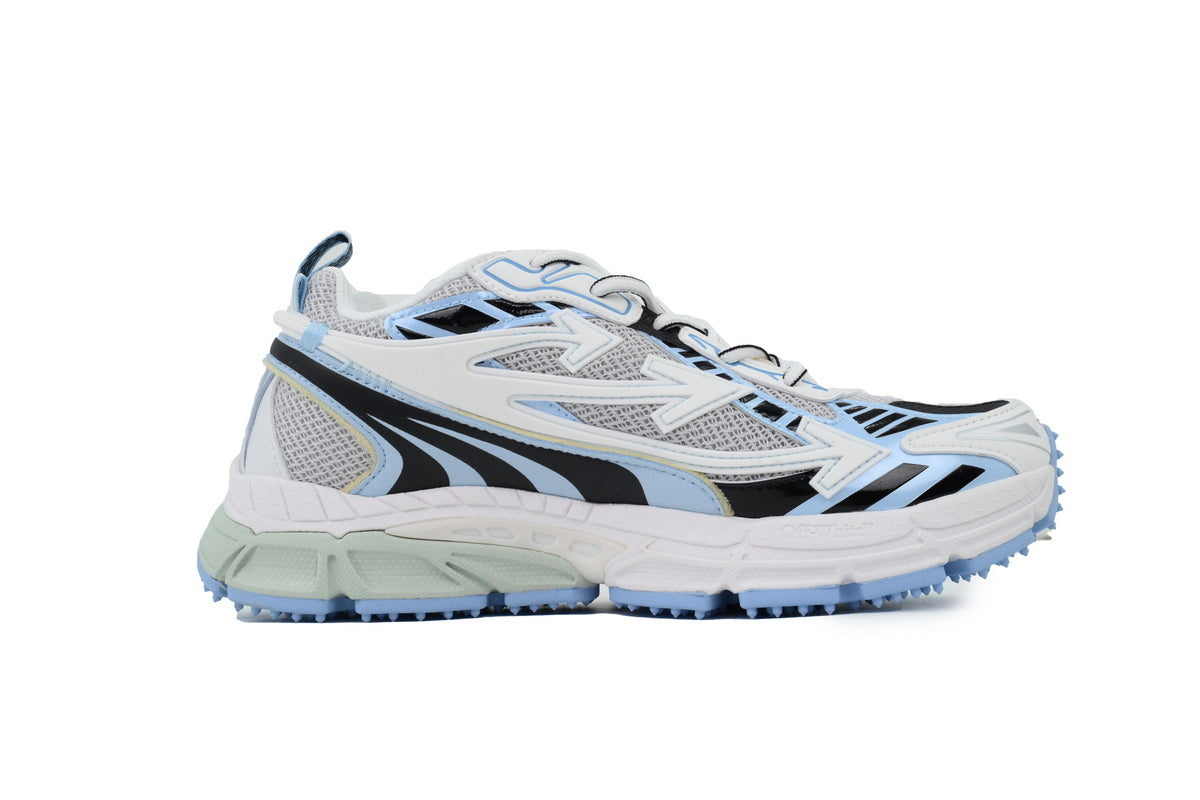 Off-White Be Right Back White Light Blue Sneakers