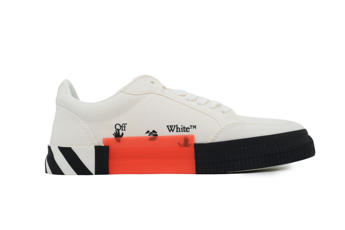 Off-White Vulc Low White Black Sneakers