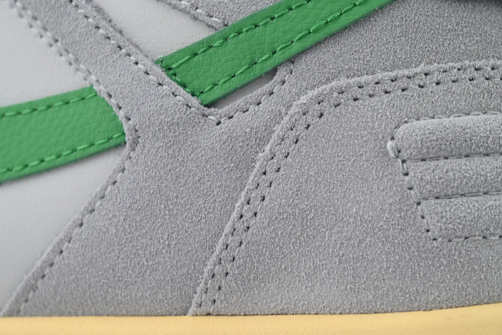 Off-White Out of Office Low Light Grey Green Sneakers